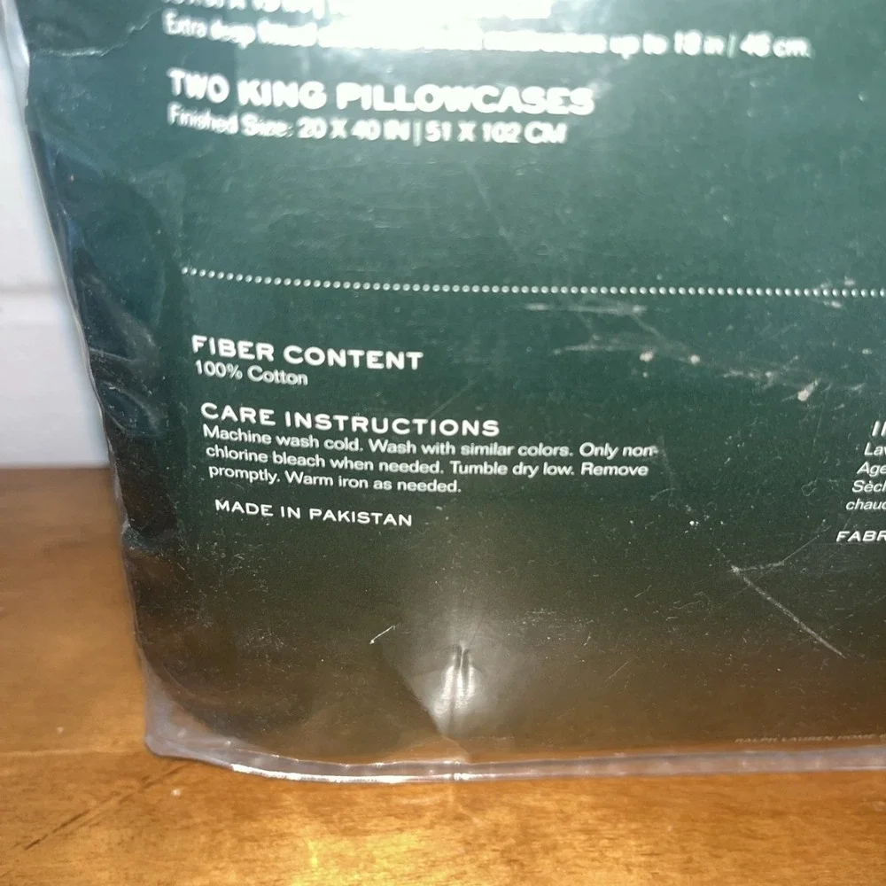 NIB Lauren Ralph Lauren King Sheet Set Nelida Yellow Blue Wildflower Cottage VTG
